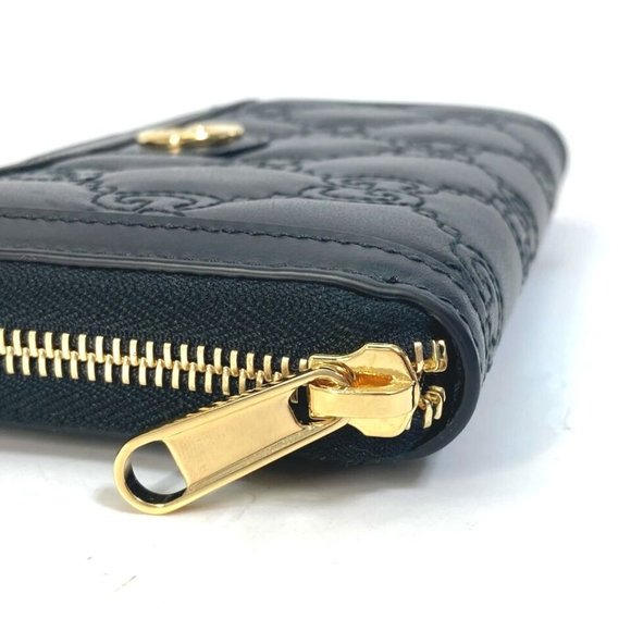 GUCCI GG Matelasse Zip Around Long Wallet - Picture 14 of 16